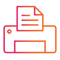 A printer icon