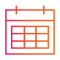 Icon of a calendar