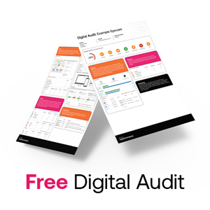 screeshot of digital audit provided by Optical to optical business screeshot of digital audit provided by Optical to optical business